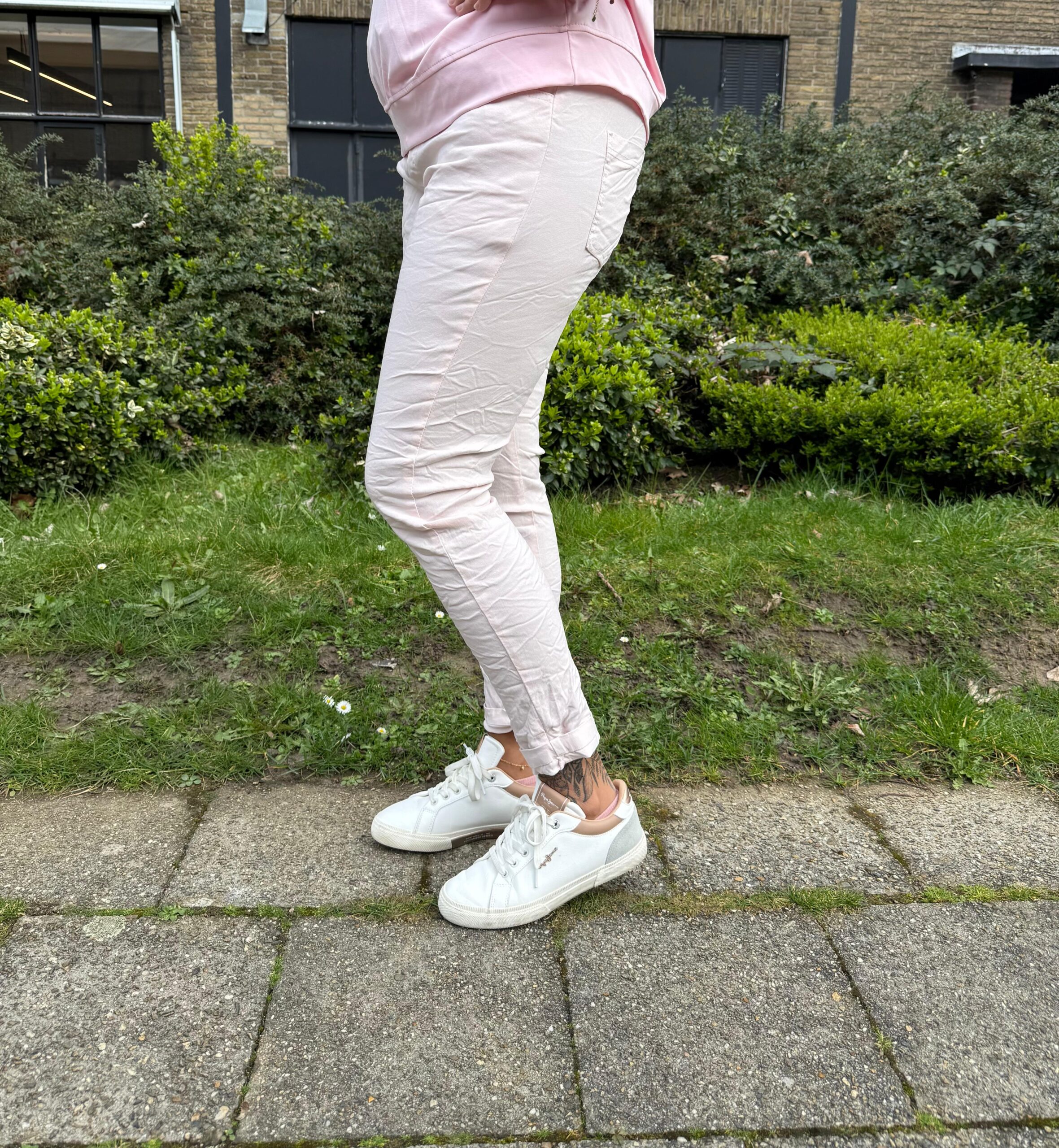 NF Stretch Broek roze