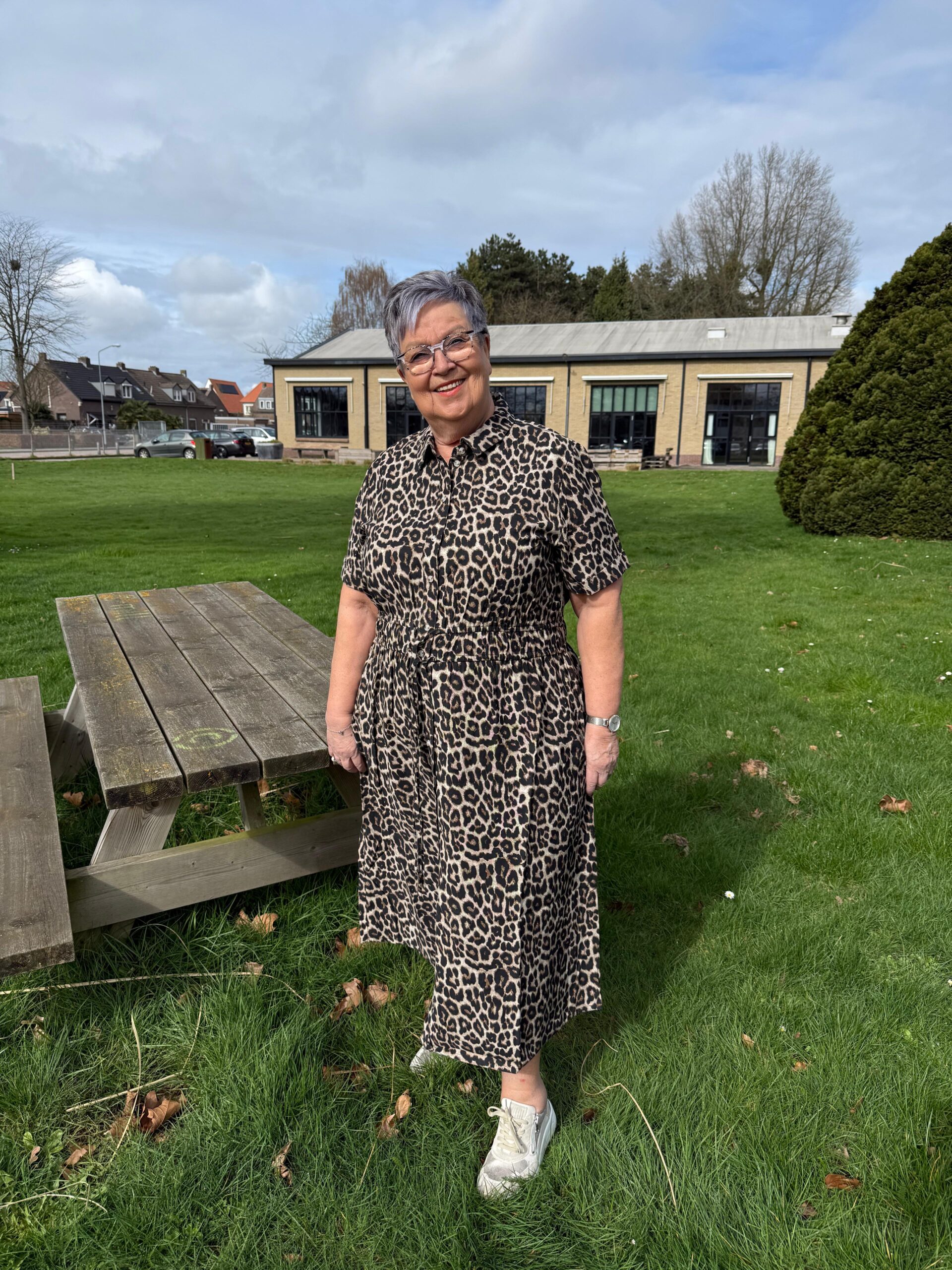 Only Carmakoma Tijgerprint jurk