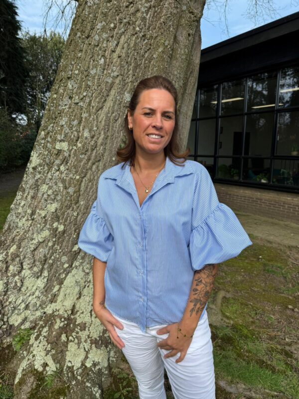 NF Blouse kaatje blauw