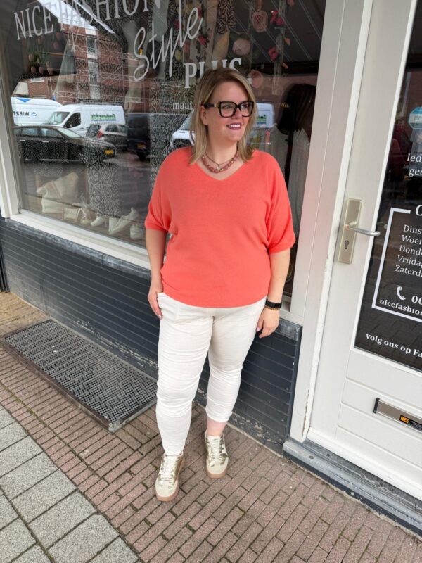 Triple Nine Vleermuis Trui oranje