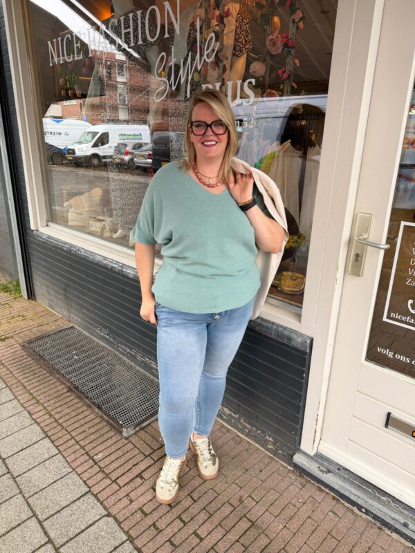 Triple Nine Vleermuis Trui groen