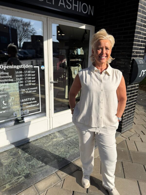 Only Carmakoma Broek beige