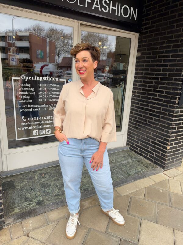 NF Blouse Irene Beige