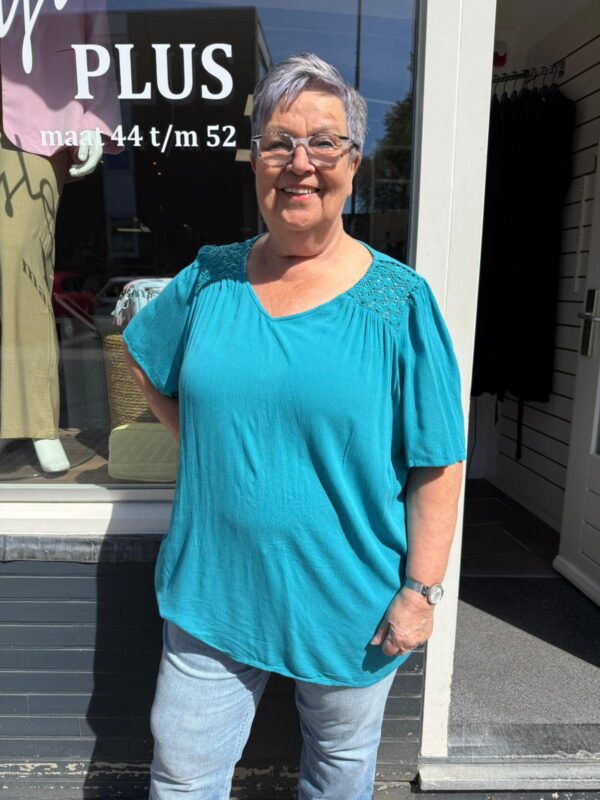 Only Carmakoma Top Turquoise