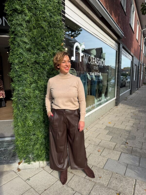 NF Trui Basic - elegante hoge hals